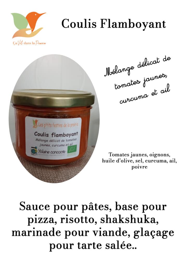 Coulis flamboyant Fiche