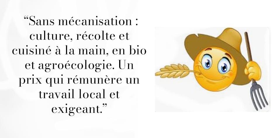 Prix travail local et exigeant