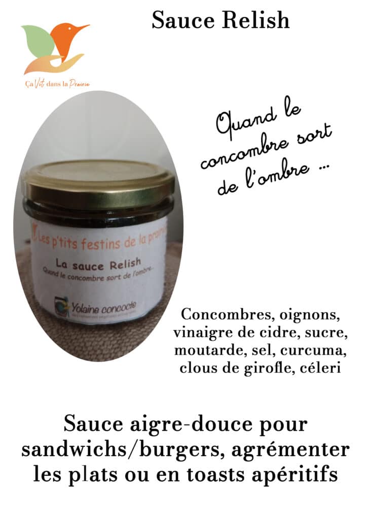Sauce Relish Fiche